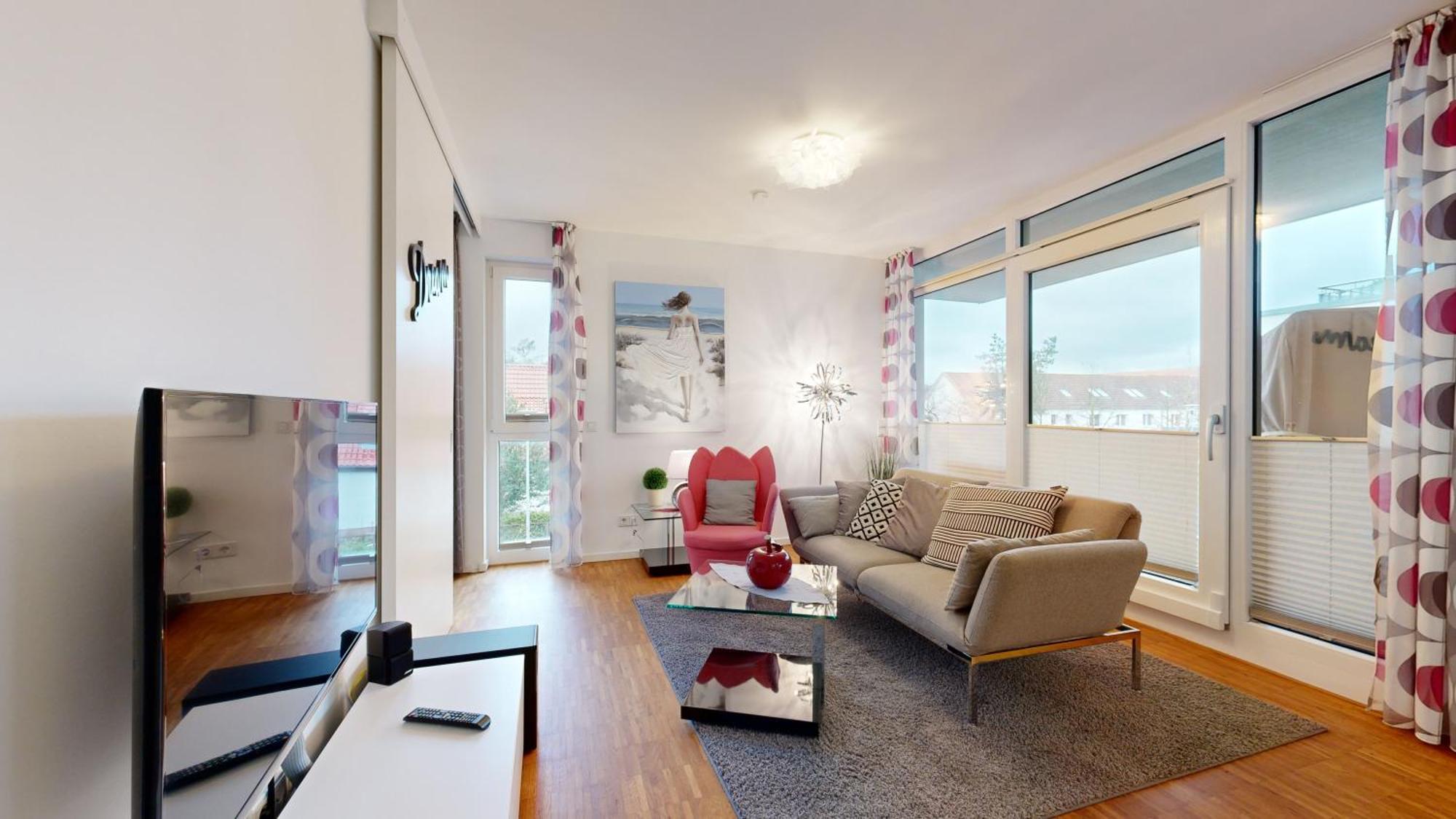 Duenenresort In Binz, Strandnahe Und Moderne Fewos Mit Balkon, Teilweise Mit Meerblick, Exterior foto